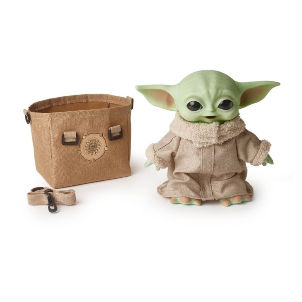 NWT Star Wars Mandalorian Baby Yoda Talking Plush Toy - Picture 5 of 8